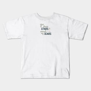 Drew Stars Around My Scars Kids T-Shirt